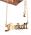 Old English Script "Fuck Off" Name Necklace
