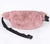 Large Fuzzy Hand Warmer Fanny Pack, Faux Fur Crossbody Muff. Many colors and patterns!
