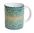 Fisher Building Mosaic Mug, Detroit Architectural Detail Coffee Cup