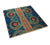 Fisher Building Floral Mosaic, Detroit Architecture Drink Coaster, Well Done Goods