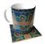 Fisher Building Mosaic, Glossy Finish Drink Coaster, Well Done Goods