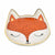 Cute Ceramic Fox Trinket Dish