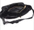 Fuzzy Hand Warmer Fanny Pack, Black Faux Fur