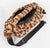 Large Silky Fuzzy Hand Warmer Fanny Pack - Leopard