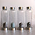 Tumbled Gemstone Infused Glass Water Bottles