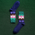 Geometric Woven Golf Socks