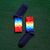 Geometric Woven Golf Socks