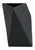 Large Black Geometric Triangle Vase, Well Done Goods