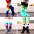 Geometric Mens Woven Socks, Single Pair