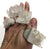 Quartz Crystal Carved Raw Stone Rings