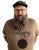 Glory Hole Print T-Shirt, heather brown.  Well Done Goods