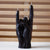 You Rock, Hand Gesture Candle: Life Size. by 54 Degrees - black