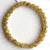 Golden Rutile Quartz, Rare Stone Bead Mala Stretch Bracelet