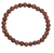 Goldstone Bead Mala Bracelet, 6mm