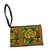 Embroidered Flower Wallet, Zipper Pouch | Handmade by Thai Hmong Hill Tribe. Assorted Colors