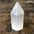 Large Carved Selenite Tower - short