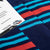 911 RSR Socks. Blue & Red Seamless Knit Men's Socks, by Heel Tread