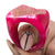 Hot Pink Agate Druzy, Chunky Raw Stone Ring