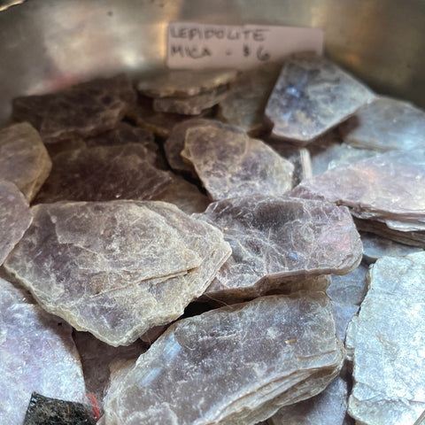 Lepidolite Mica