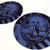 Detroit City Flag Turntable Slipmats, 1 Pair