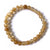 Golden Healer Quartz, Hematoid Quartz Stone Bead Mala Bracelet, 6mm