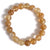 Golden Healer Quartz, Hematoid Quartz Stone Bead Mala Bracelet, 10mm