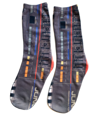 Juno-106 Synthesizer Socks, Well Done Goods