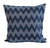 Kitty Bunny Pony Navy Zigzag Pillow Cushion, Well Done Goods