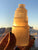 Large Hand-Carved Selenite Skyscraper Towers