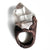 Clear Quartz Crystal Ring. Lemurian Quartz, Large Electroformed Copper Band