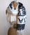 Manhole Cover Bamboo Scarf, Detroit Tire Print Pashmina