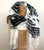 Manhole Cover Bamboo Scarf, Detroit Tire Print Pashmina
