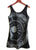 Manhole Cover Tank Dress, Black. Spirit of Detroit