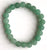 Green Aventurine Round Stone Bead Mala Stretch Bracelet