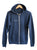 MCS Detroit Train Station Blueprint Zip Hoodie: Front Print. Unisex, Vintage Style