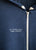 MCS Detroit Train Station Blueprint Zip Hoodie: Front Print Detail. Unisex, Vintage Style