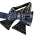 MCS Blueprint Bow Tie, Detroit Train Station Tie, Well Done Goods