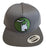 Metal Mitten Grey Snapback Cap, Well Done Goods