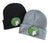 Metal Mitten Patch Beanie Caps, Well Done Goods