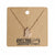 Rose gold michigan lower peninsula necklace, well done goods