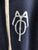 Capitol Theatre Detroit 1921 Blueprint & Logo Zip Hoodie, Front Detail. Michigan Opera Theatre