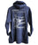 Capitol Theatre Detroit 1921 Blueprint & Logo Zip Hoodie, Back. Michigan Opera Theatre