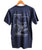 Capitol Theatre Detroit 1921 Blueprint T-Shirt Back; White on Navy. Michigan Opera Theatre