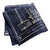 Capitol Theatre Detroit 1921 Blueprint Pocket Square, Navy Blue