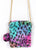 Small Fuzzy Crossbody Bag, Cellphone Purse. Silky Faux Fur Bag, Lots of colors!