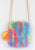 Small Fuzzy Crossbody Bag, Cellphone Purse. Silky Faux Fur Bag, Lots of colors!