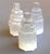 Mini Hand-Carved Selenite Skyscraper Towers