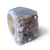 Amethyst Raw Stone Druzy Statement Ring, Smaller Crystal Geode