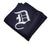 Navy Blue Old English D Printed Pocket Square, Detroit D, by Cyberoptix