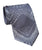 Old Tiger Stadium Blueprint Necktie, Ivory-Cream on Charcoal Tie, Well Done Goods